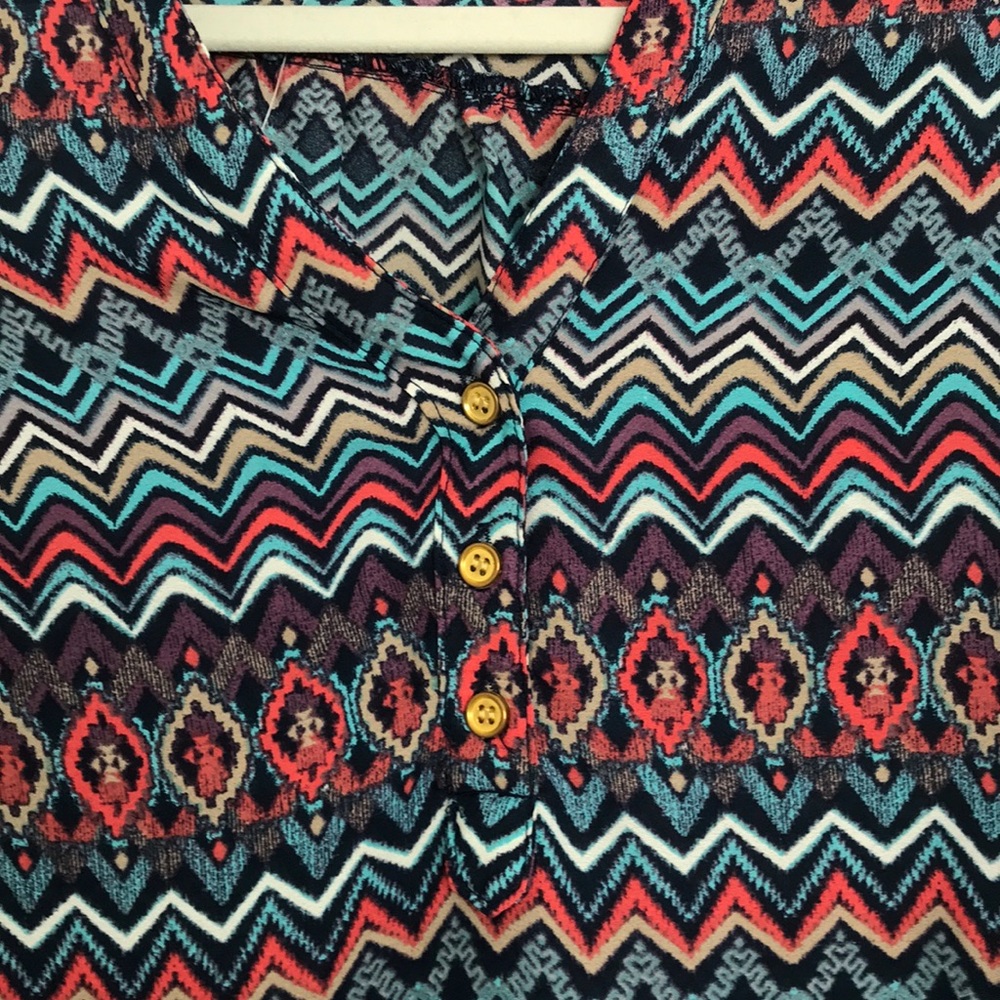 Patterned Aztec Dress - Picture 2 of 2